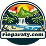 Logo of Rioparaty.com that provides travel and activity packages to Rio Paraty